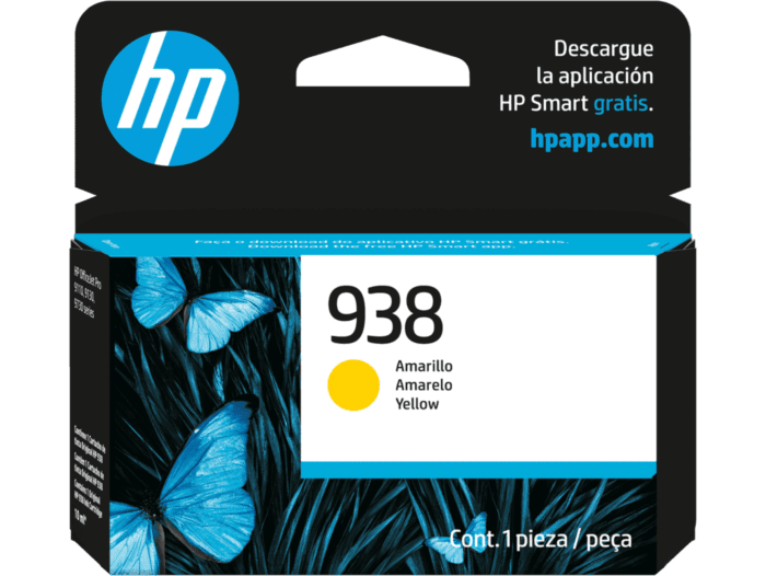HP 938 YELLOW ORIGINAL Ink Cartridge