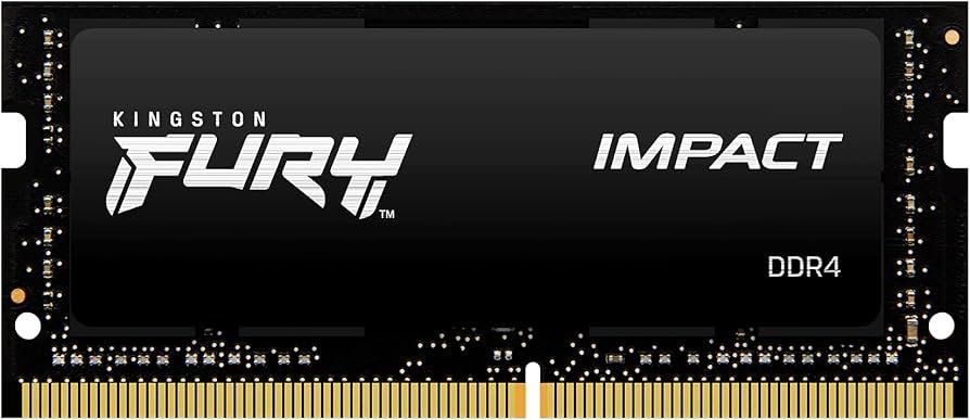 FURY RAM IMPACT 8GB SODIMM DDR4 3200 MHZ NON-ECC CL20 XMP