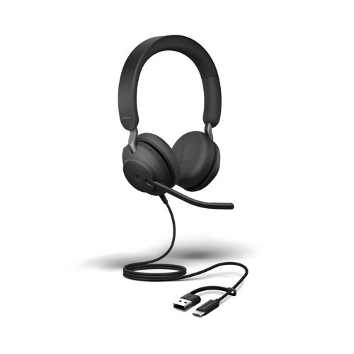 JABRA EVOLVE2 40 SE USB C/A MS STEREO