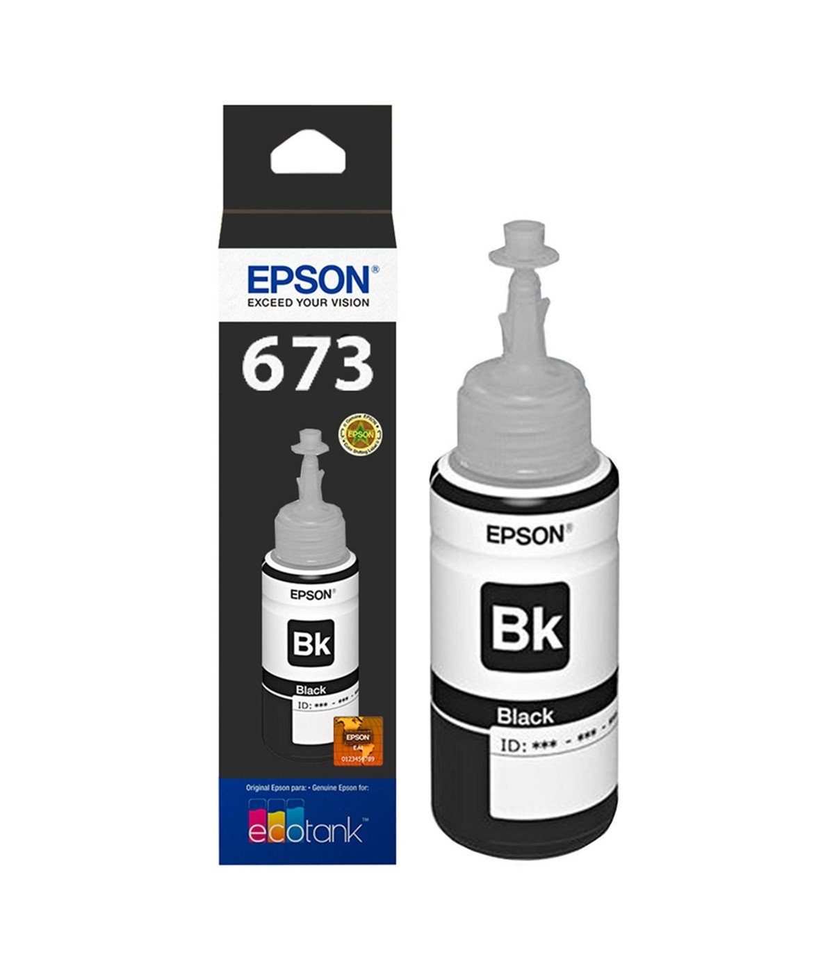 BOTELLA DE TINTA NEGRA SERIE FOTOGRAFICA L805 L810 L850 L1800