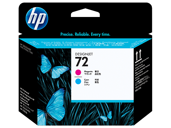 HP 72 CABEZAL MAG/CYAN