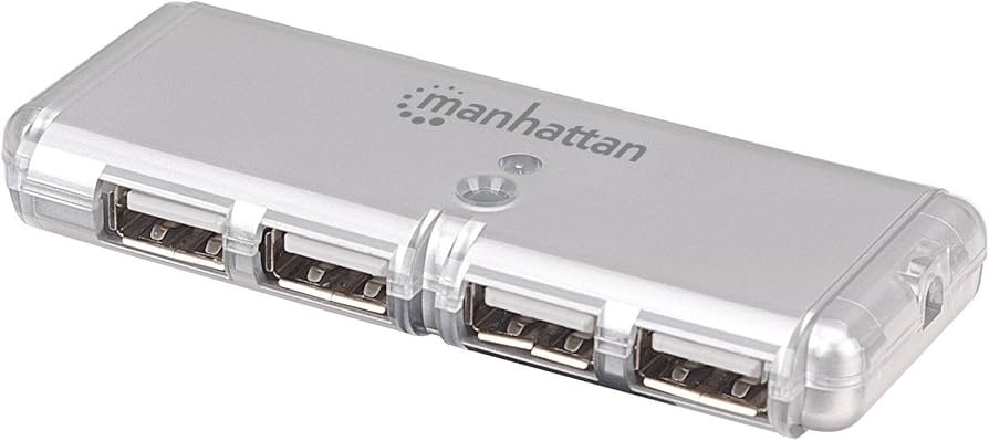HUB USB V2.0 4 PTOS MINI SIN FUENTE