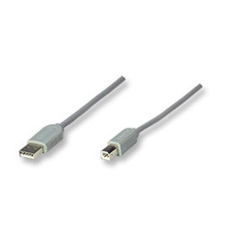 CABLE USB A-B 4.5M IMPRESORA GRIS       .