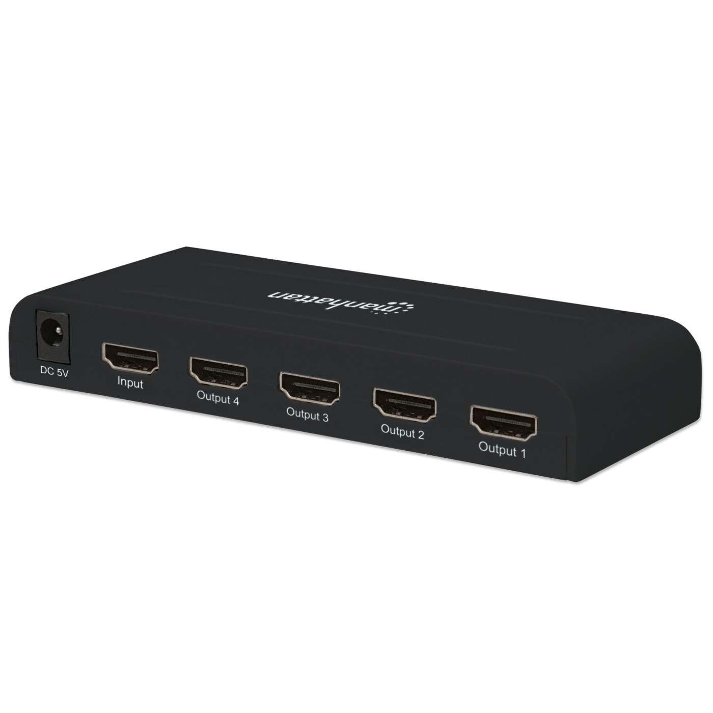 VIDEO SPLITTER HDMI 4K 3D 4 PTOS DIVISOR DUPLICADOR DE SENAL