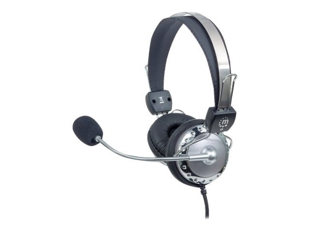 AUDIFONOS DIADEMA ERGONOMICA MICROFONO CONTROL DE VOLUMEN 3.5MM