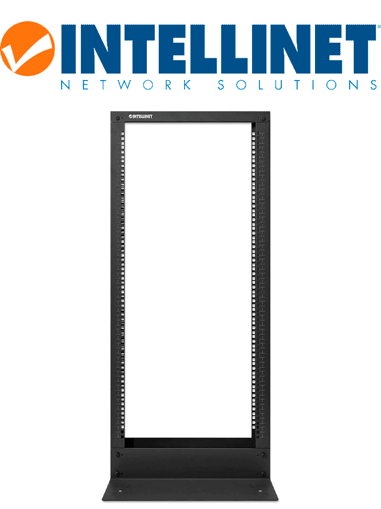 RACK ABIERTO 19IN 2 POSTES 22U CARGA 200KG MATERIAL ACERO