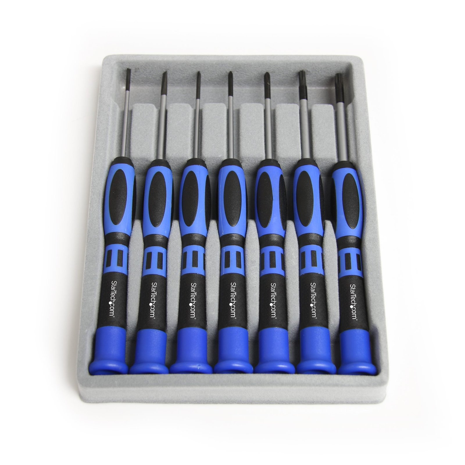 JUEGO KIT DE DESTORNILLADORES PRECISION 7 PIEZAS TORX PHILIPS