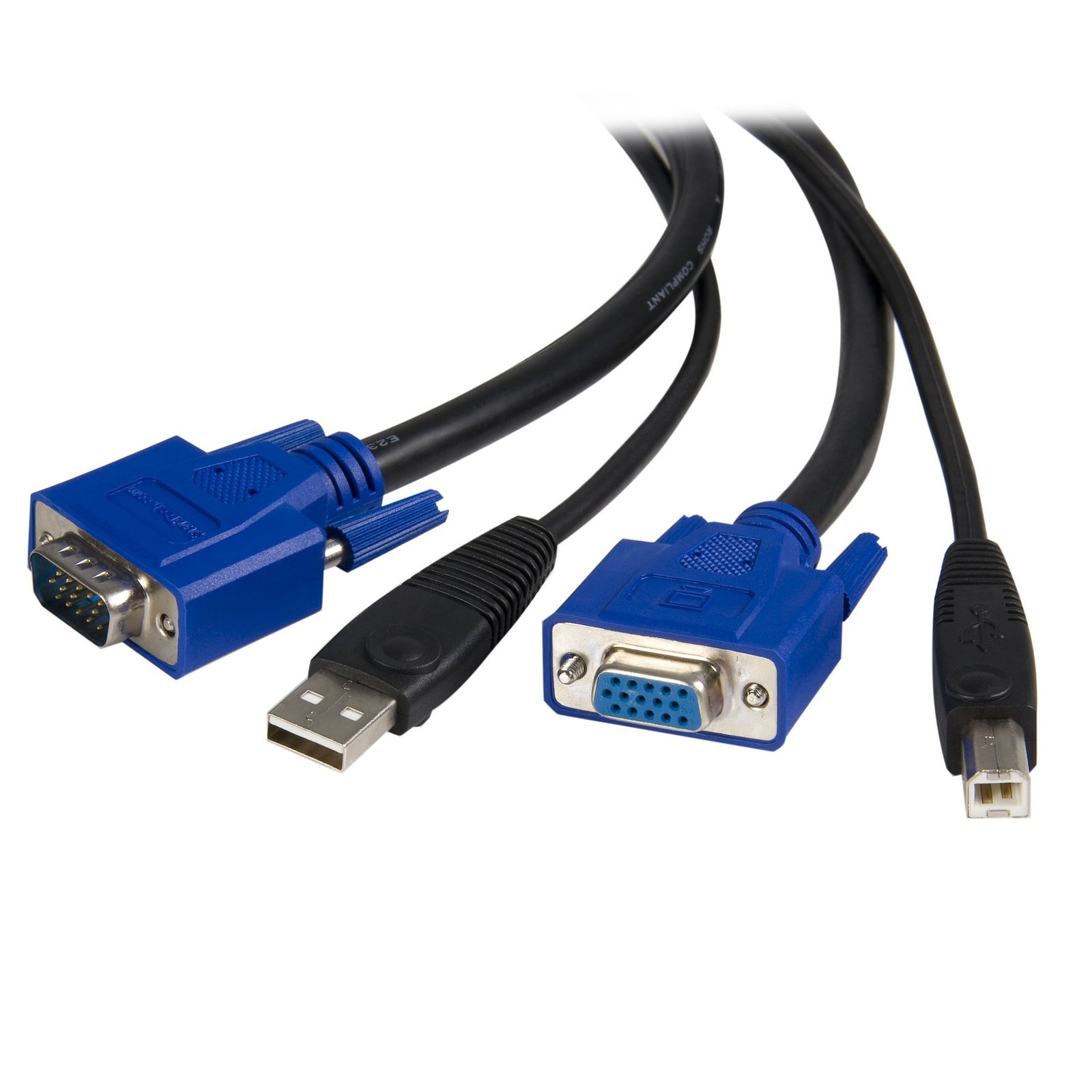 CABLE KVM 1.8M TODO EN UNO VGA .                               .