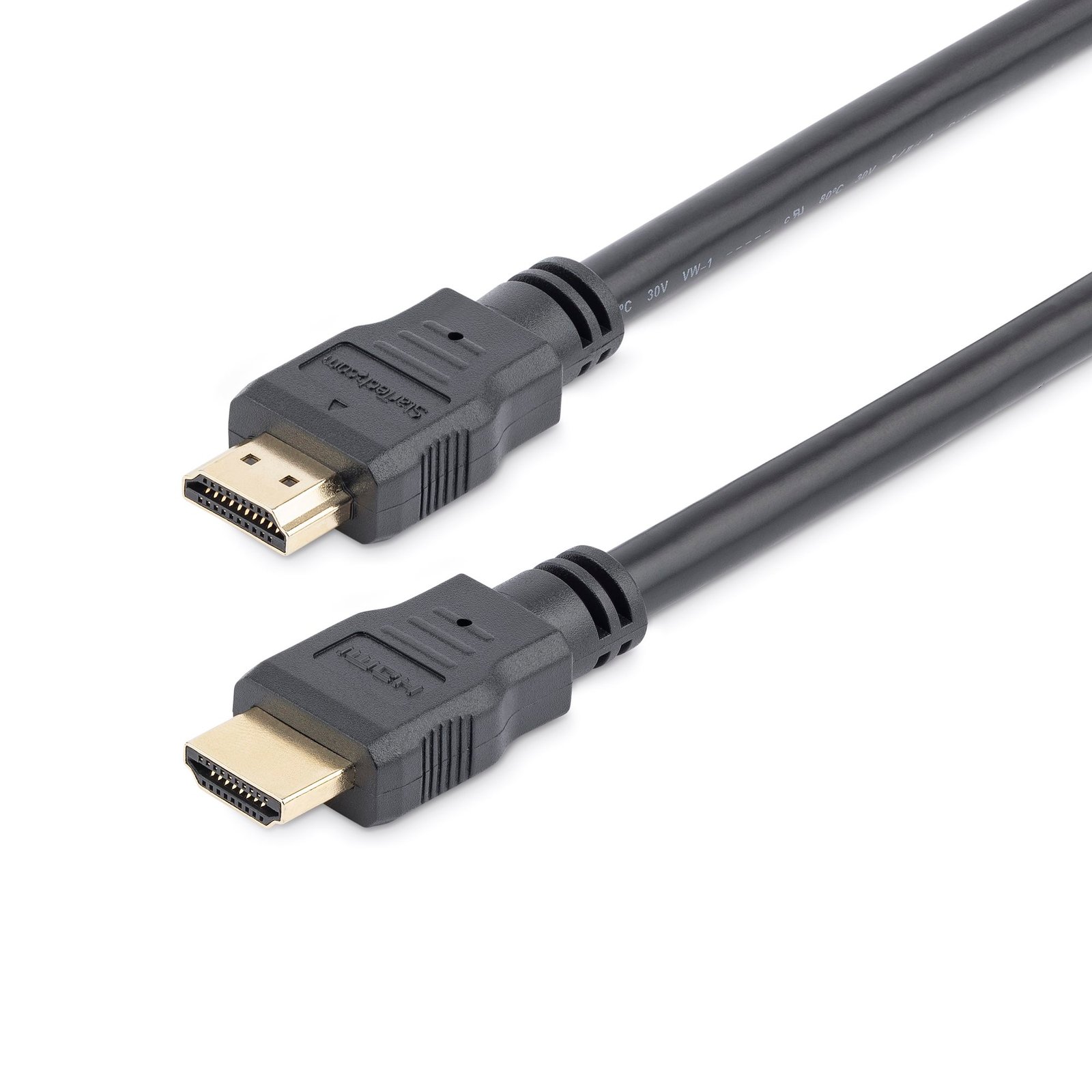 CABLE HDMI DE ALTA VELOCIDAD 50CM 2X HDMI MACHO NEGRO        .