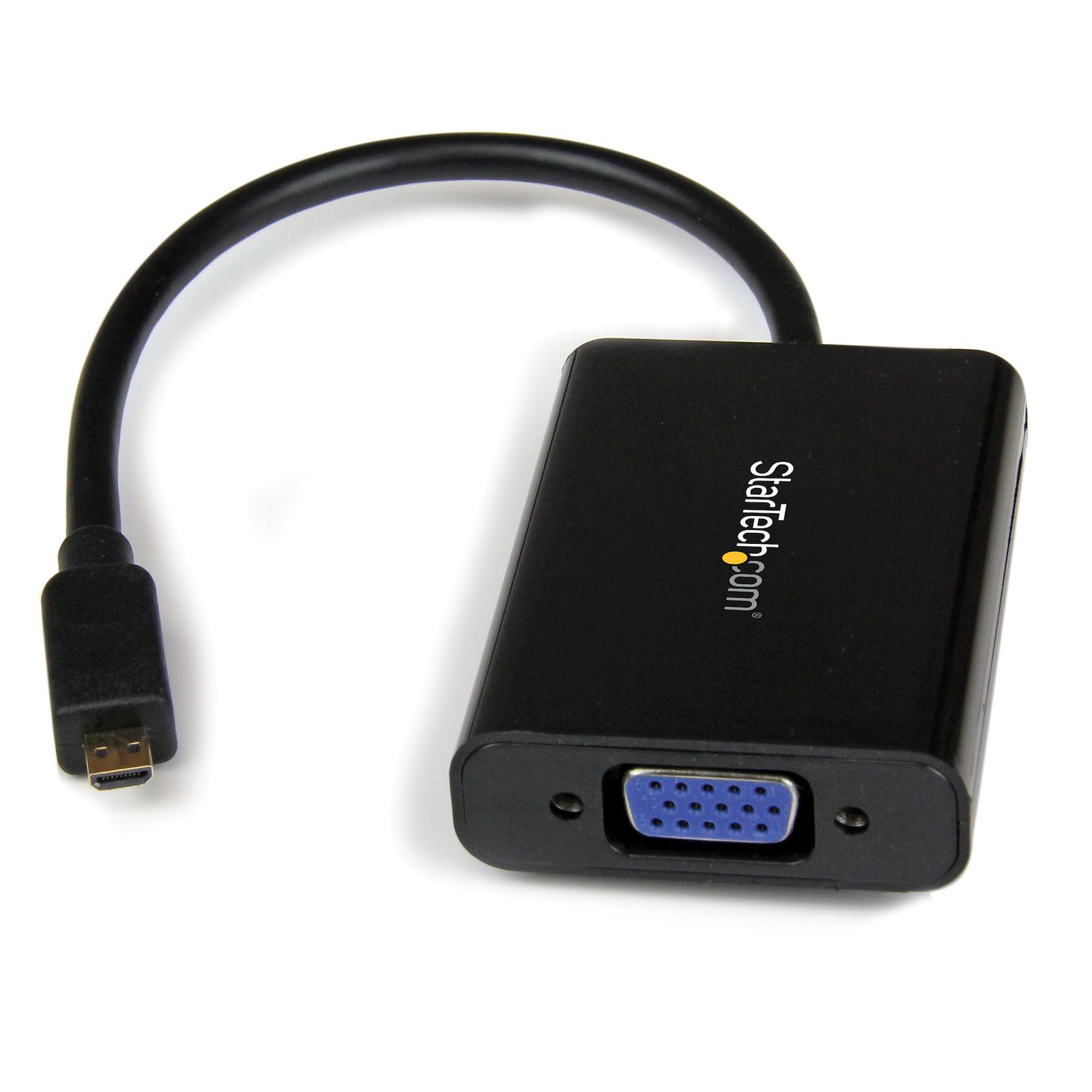 ADAPTADOR CONVERTIDOR MICRO HDMI A VGA CON AUDIO   .