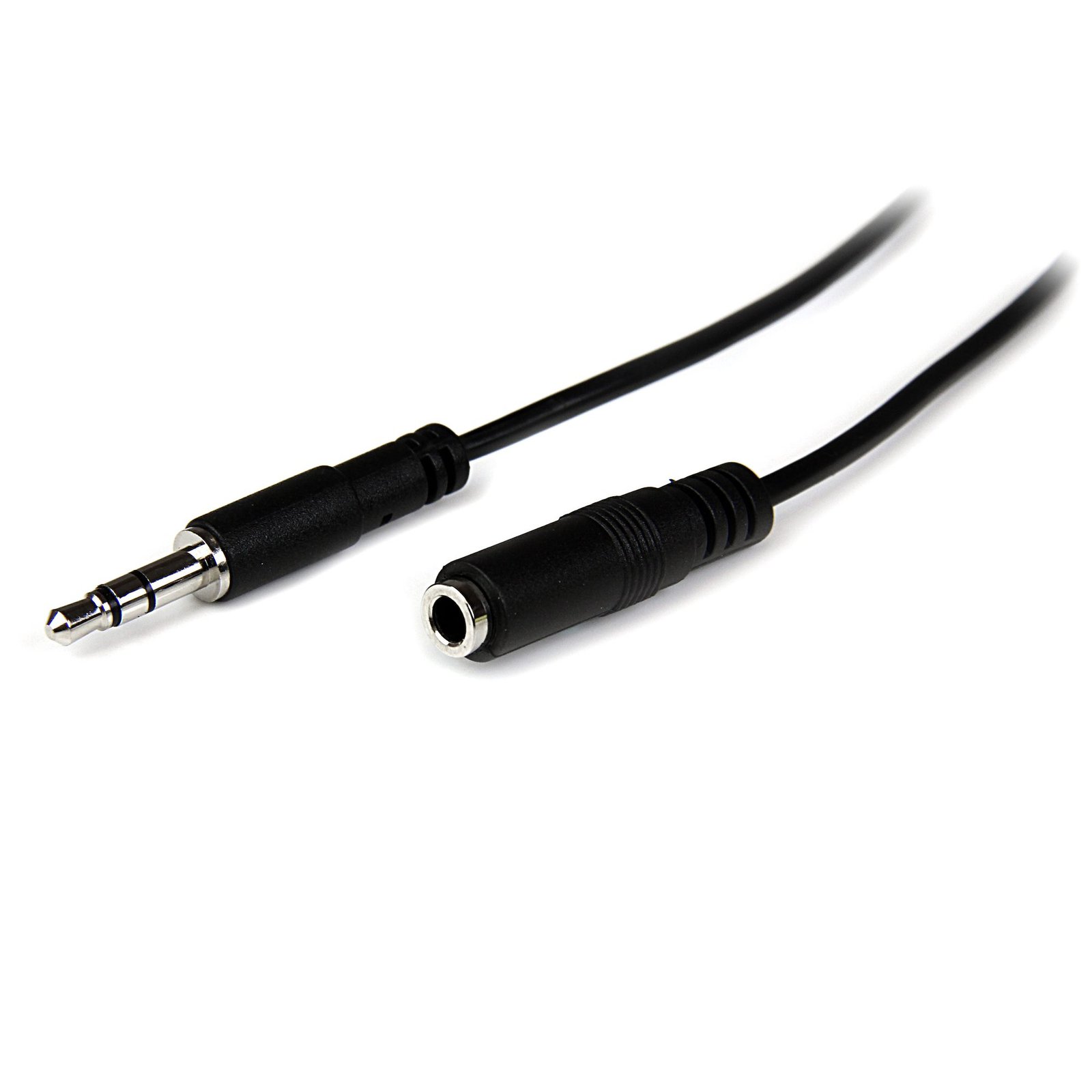 CABLE 2M EXTENSION AUDIFONOS MINIJACK 3.5 MACHO A HEMBRA     .