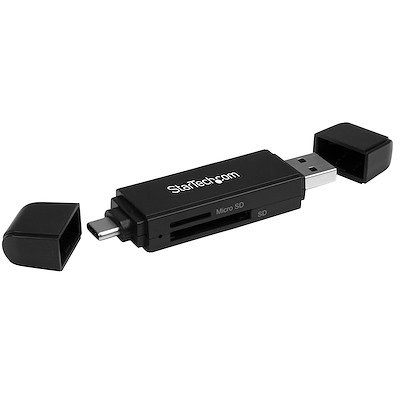 LECTOR USB 3.0 USB-C TIPO C Y U SB-A DE TARJETAS SD MICRO SD