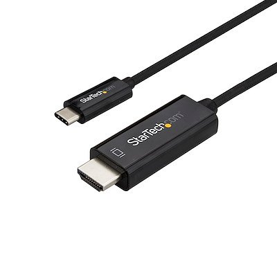 CABLE ADAPTADOR DE 3M USB-C A HDMI 4K 60HZ NEGRO