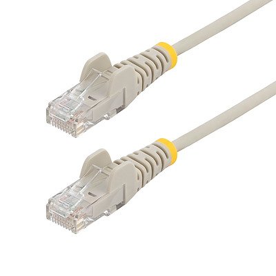 CABLE 30CM RED ETHERNET CAT6 SIN ENGANCHES SNAGLESS GRIS