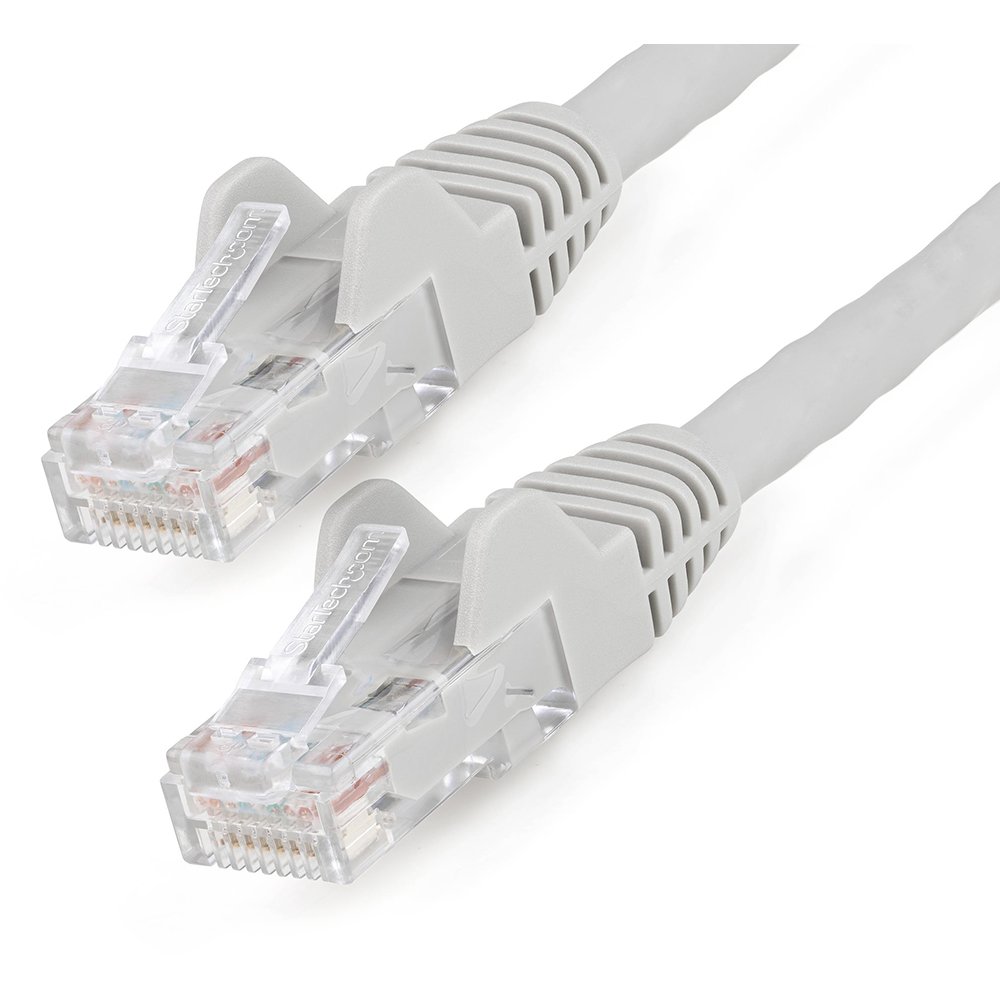 CABLE ETHERNET CAT 6 DE 2M LSZH PATCH UTP SIN ENGANCHES GRIS