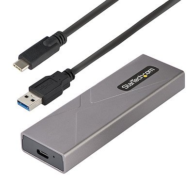 GABINETE EXTERNO USB-C PARA NVME O SSD M.2 PCIE SATA NGFF