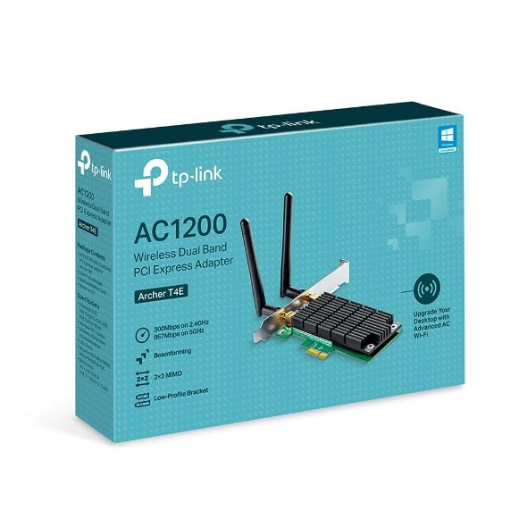 ADAPTADOR PCI EXPRESS INALAMBRI CO DE BANDA DUAL AC1200