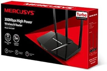 ROUTER MERCUSYS ALTA POTENCIA 300MBPS.3 ANTENAS .ROMPE MUROS