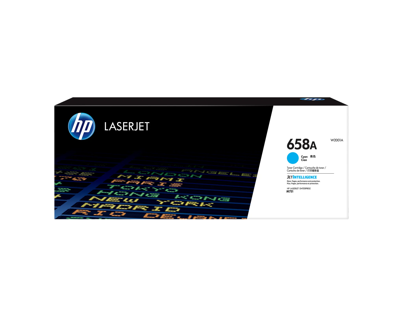 TONER CYAN HP 658A RENDIMIENTO 6.000PAG W2001A