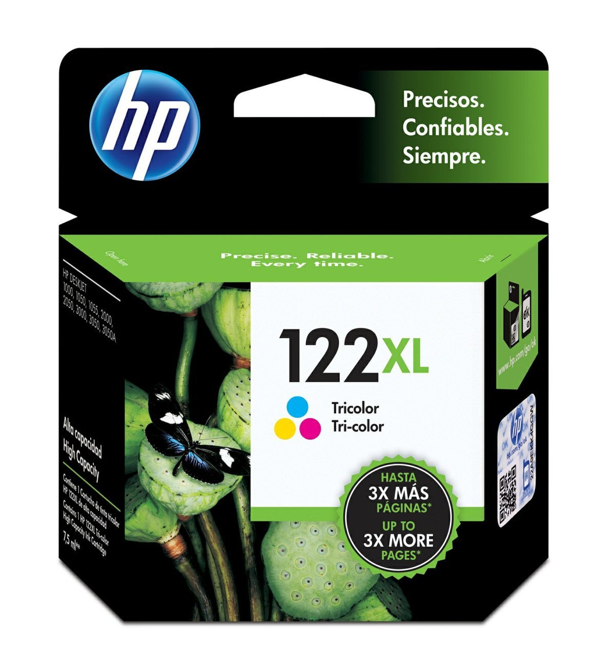 TINTA TRI-COLOR HP 122X CARTRIDGE LAR