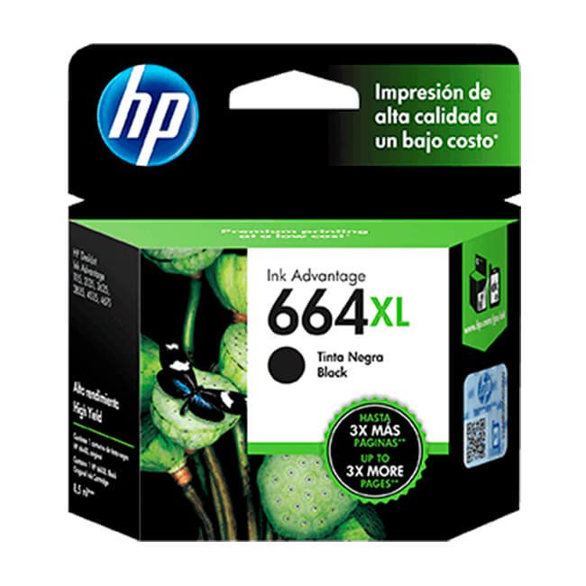 TINTA NEGRA HP 664XL F6V31AL