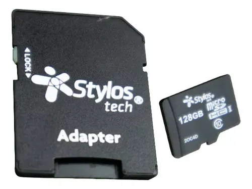 MEMORIA STYLOS MICRO SD 128GB C /A CLASE 10 APRUEBA DE GOLPES